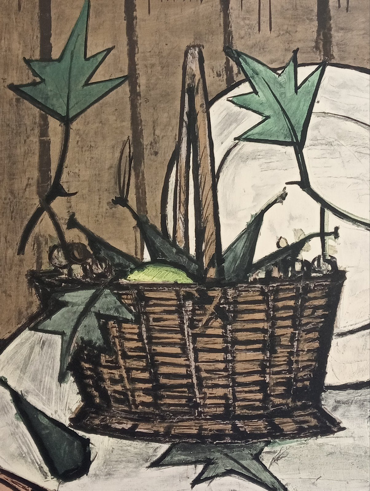 Bernard Buffet Kleurenlitho 1957, Antiek en Kunst, Ophalen of Verzenden