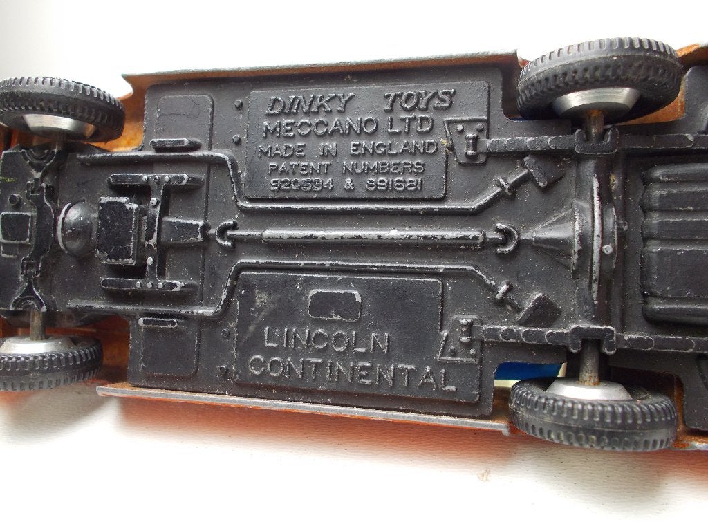1964 Dinky Toys 170 LINCOLN CONTINENTAL., Ophalen of Verzenden, Gebruikt, Auto, Dinky Toys