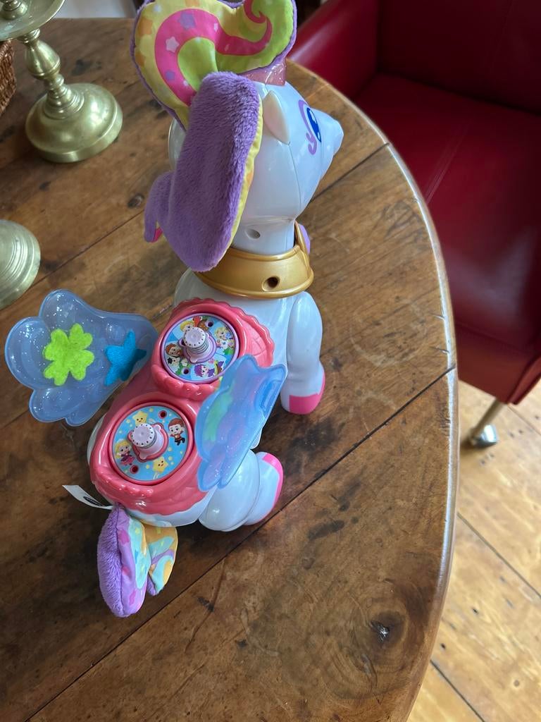 Gezocht: Vtech unicorn popje en wortel (onderdelen), Ophalen of Verzenden, Gebruikt, Meisje