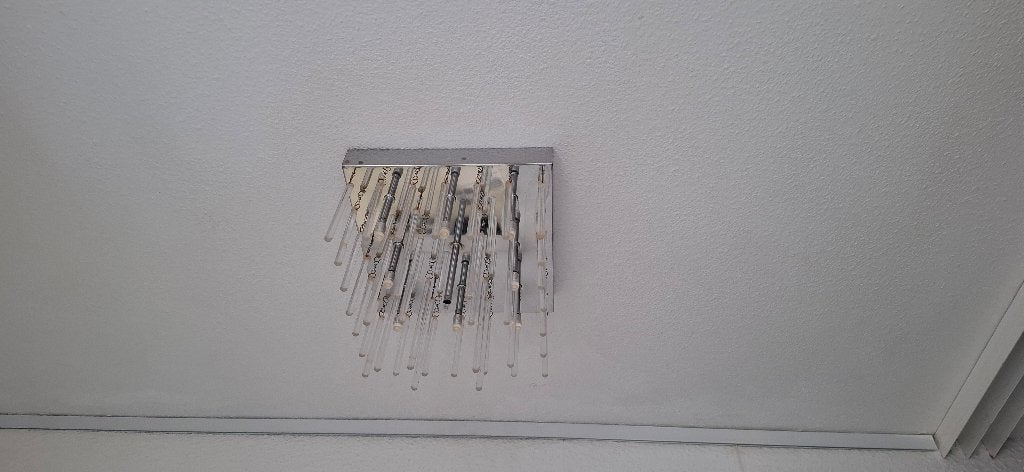 Plafonnierre euro 45,00, Ophalen, Gebruikt, Modern, 25 cm