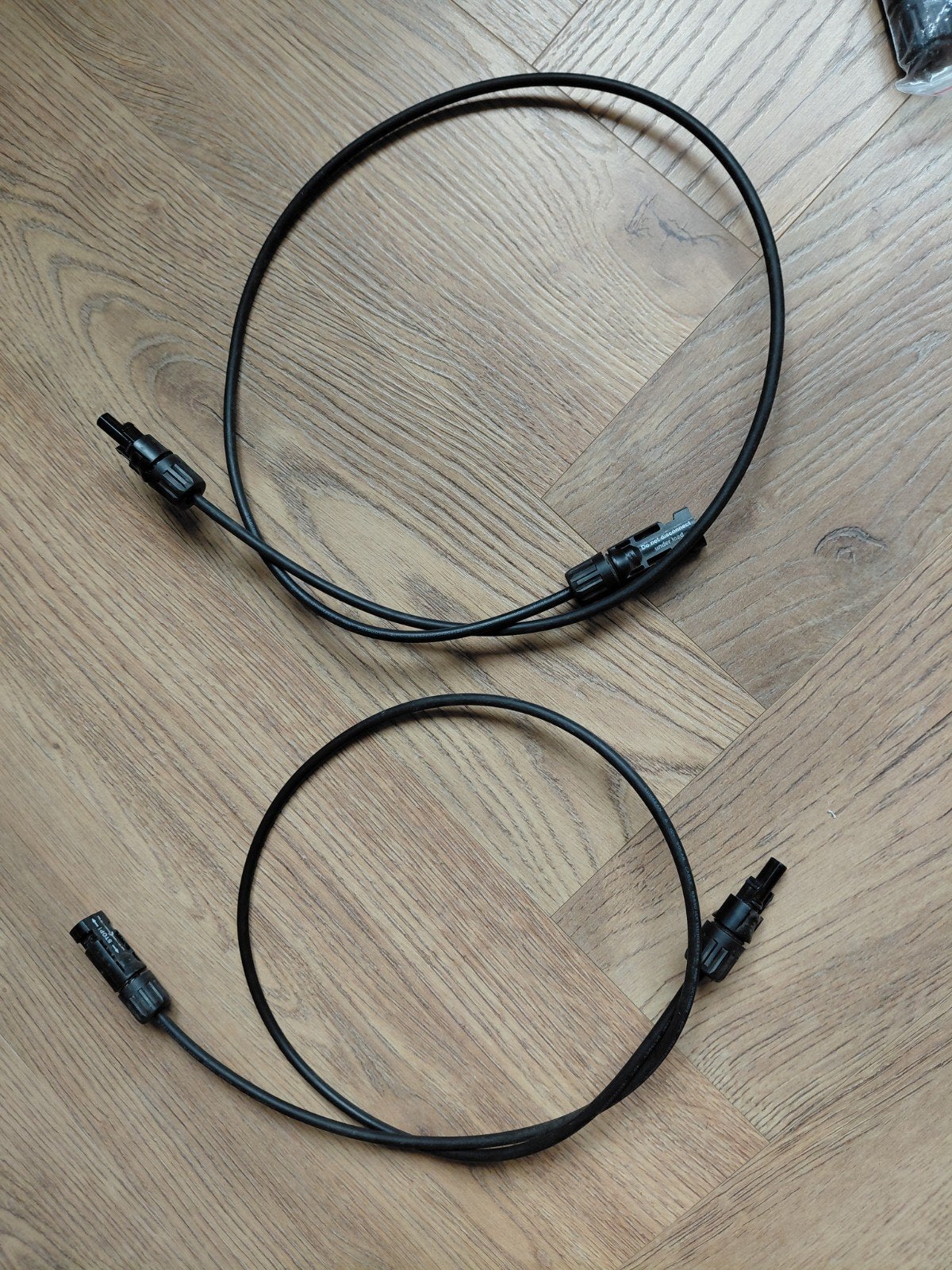 MC4 solar verleng kabel 2 x 1 meter, Doe-het-zelf en Verbouw, Elektra en Kabels, Ophalen of Verzenden