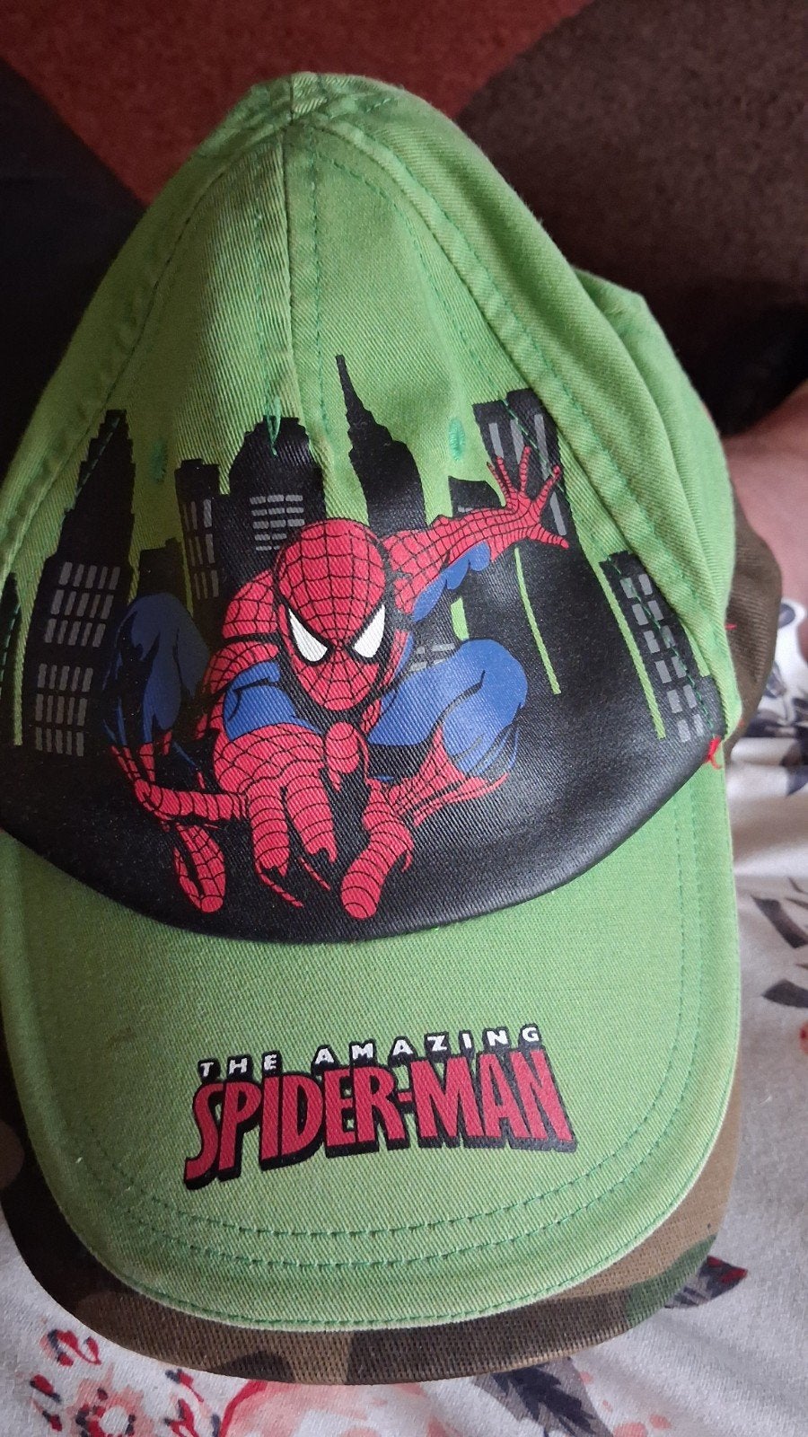 Kinder Spiderman Pet 🌸 met print voorop, Ophalen of Verzenden, 104 of kleiner, Jongen of Meisje