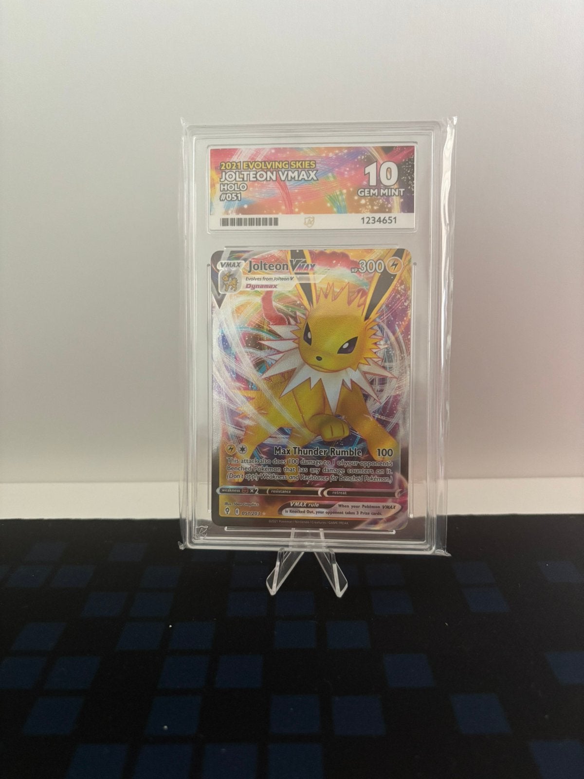 ACE 10 Jolteon Vmax, Ophalen of Verzenden, Zo goed als nieuw