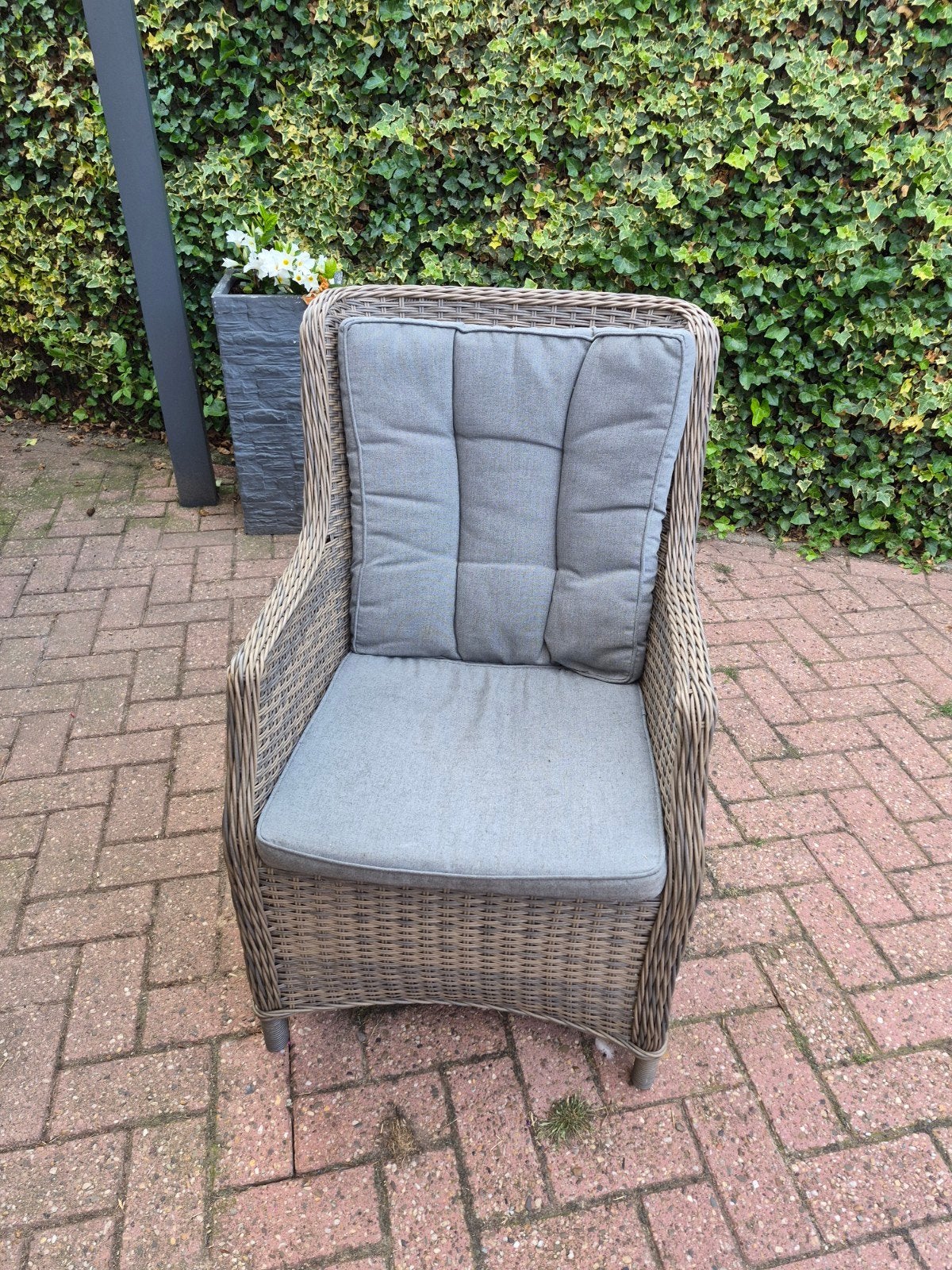 Nette tuinstoelen, Tuin en Terras, Ophalen, Zo goed als nieuw, Kunststof