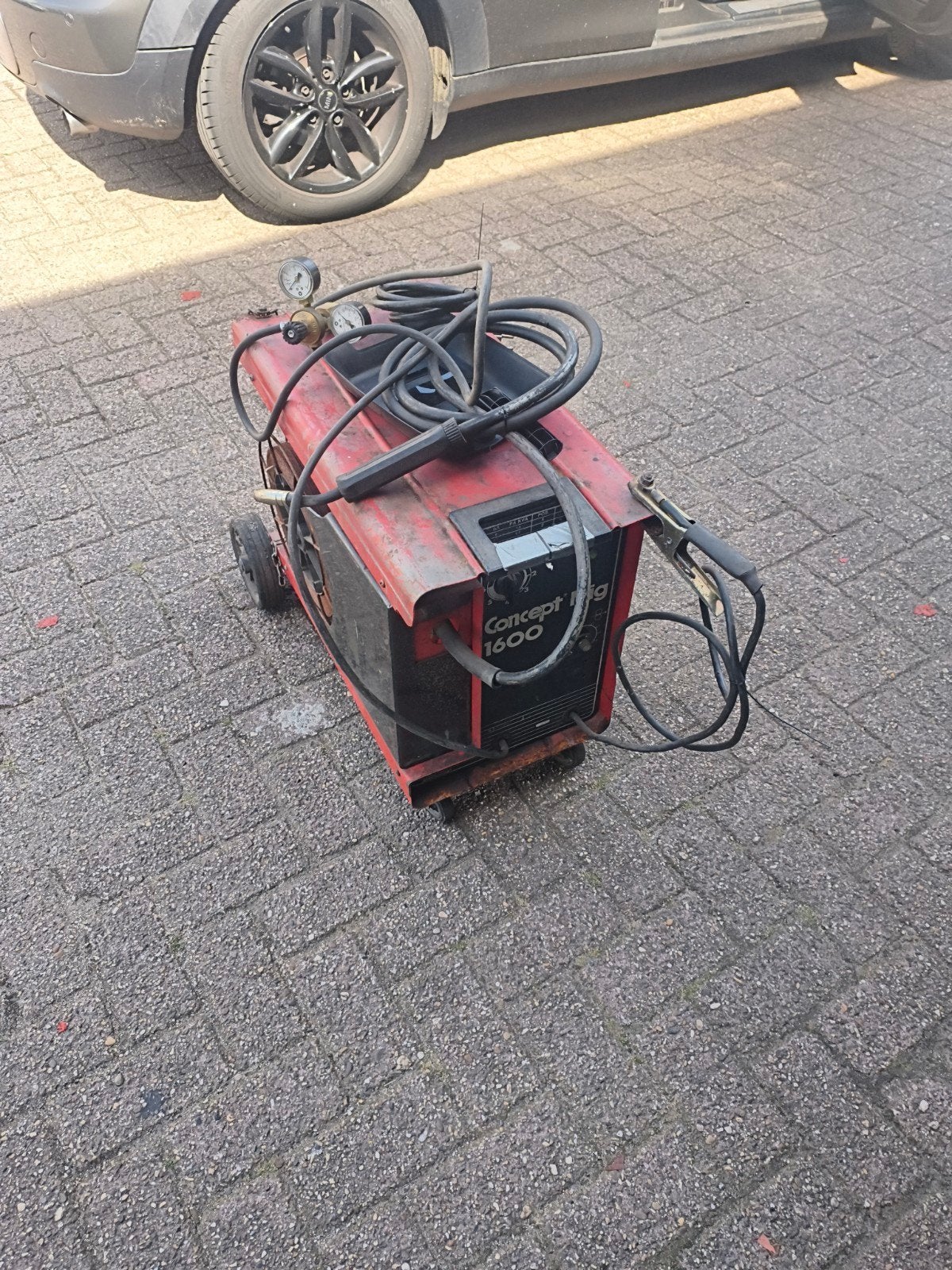lasapparaat Concept MIG 1600 (schuurvonst), Ophalen, Gebruikt, Minder dan 150 ampère, Co2