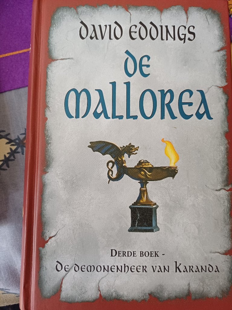 David eddings mallorea. Demonenheer van karanda.hardcover.., Boeken, Ophalen, Gelezen, David Eddings