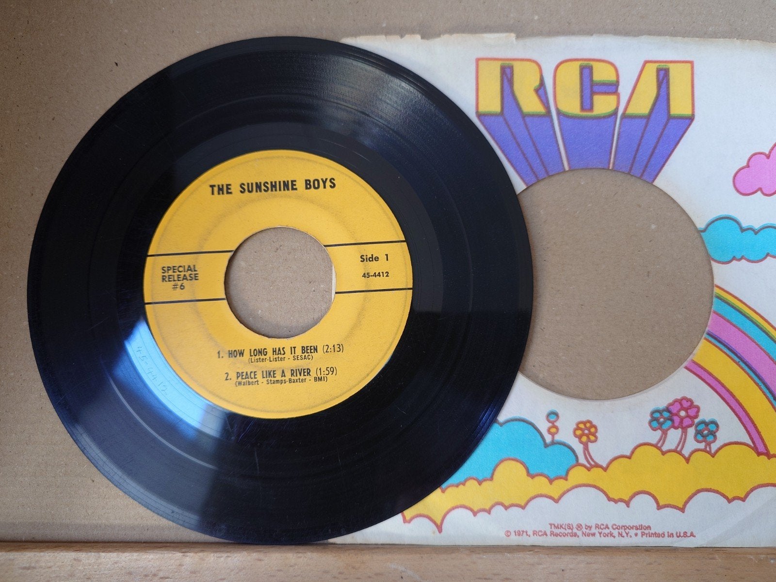 1e lot van 12 singles USA country & oldies met hoesjes, Overige genres, Gebruikt, Verzenden, 7 inch