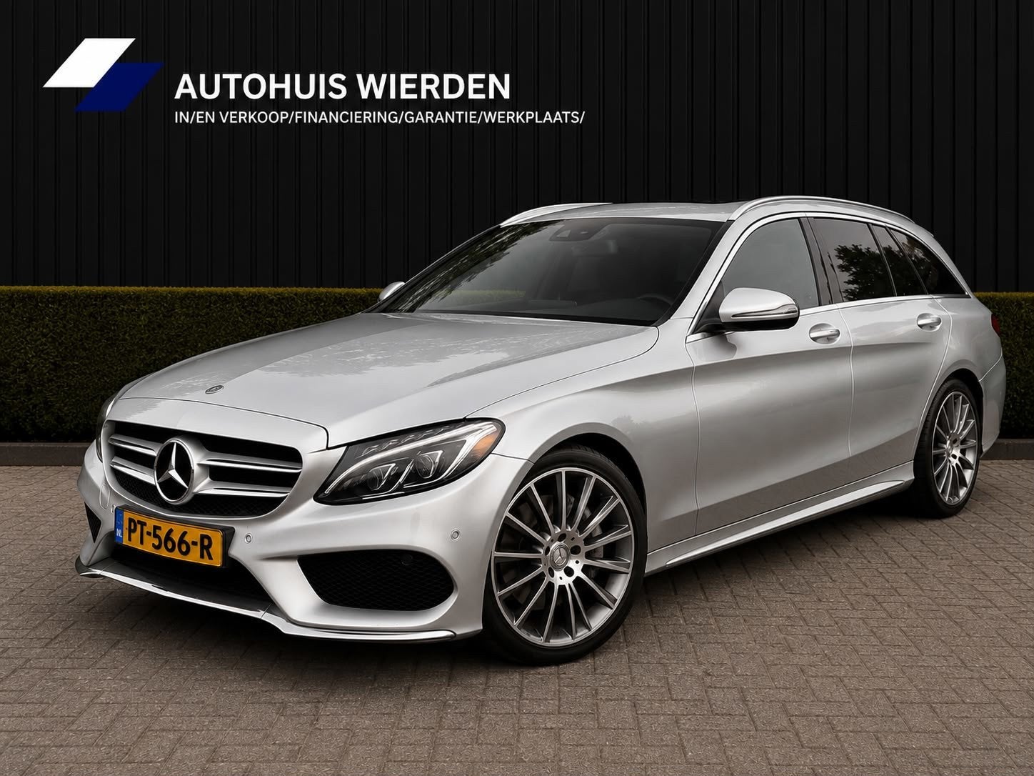 Mercedes-Benz C-klasse Estate 350 e AMG Hybride Navi/Cruise/, Auto's, Automaat, Gebruikt, Hybride Elektrisch/Benzine, 1740 kg
