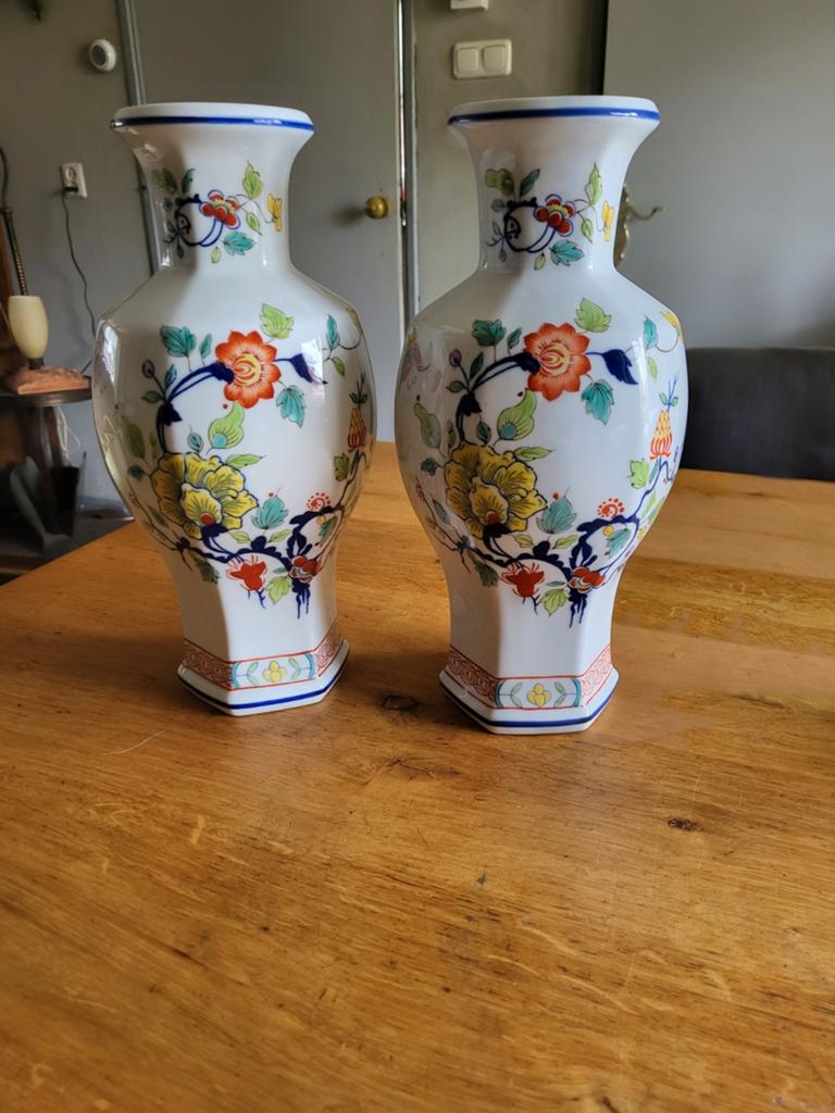 2 mooi  vaasen, Antiek en Kunst, Ophalen of Verzenden