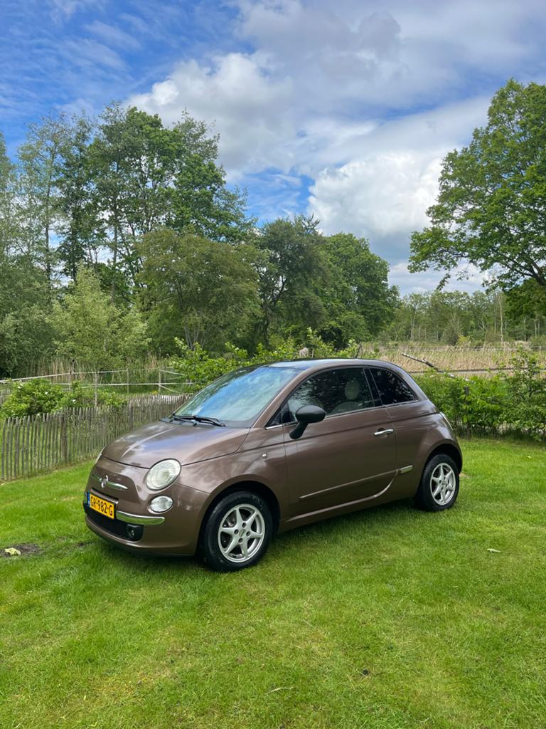 Fiat 500 1.2 2008, Auto's, Fiat, Particulier, Benzine, B, Hatchback, Handgeschakeld, Geïmporteerd, Zilver of Grijs, Voorwielaandrijving
