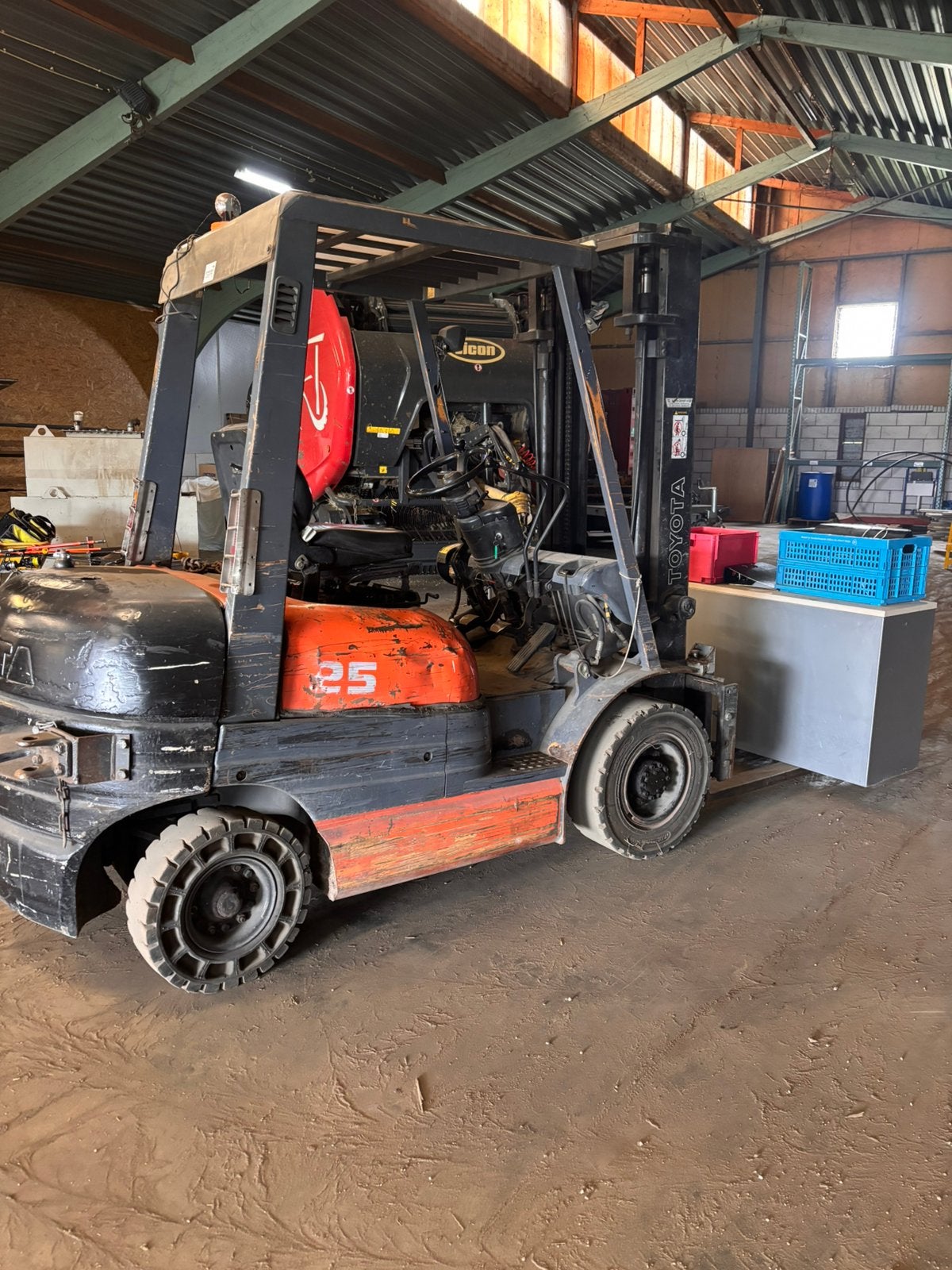 Toyota heftruck, 2000 tot 3000 kg, Ophalen, Diesel, Heftruck