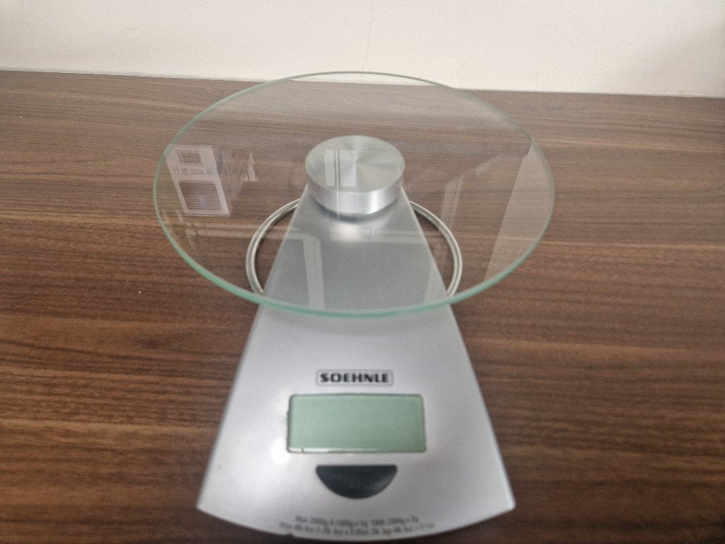 Soehnle Digitale Keukenweegschaal met Glazen Weegplateau, Minder dan 10 kg, Keukenweegschaal, 1 tot 500 gram, Ophalen of Verzenden