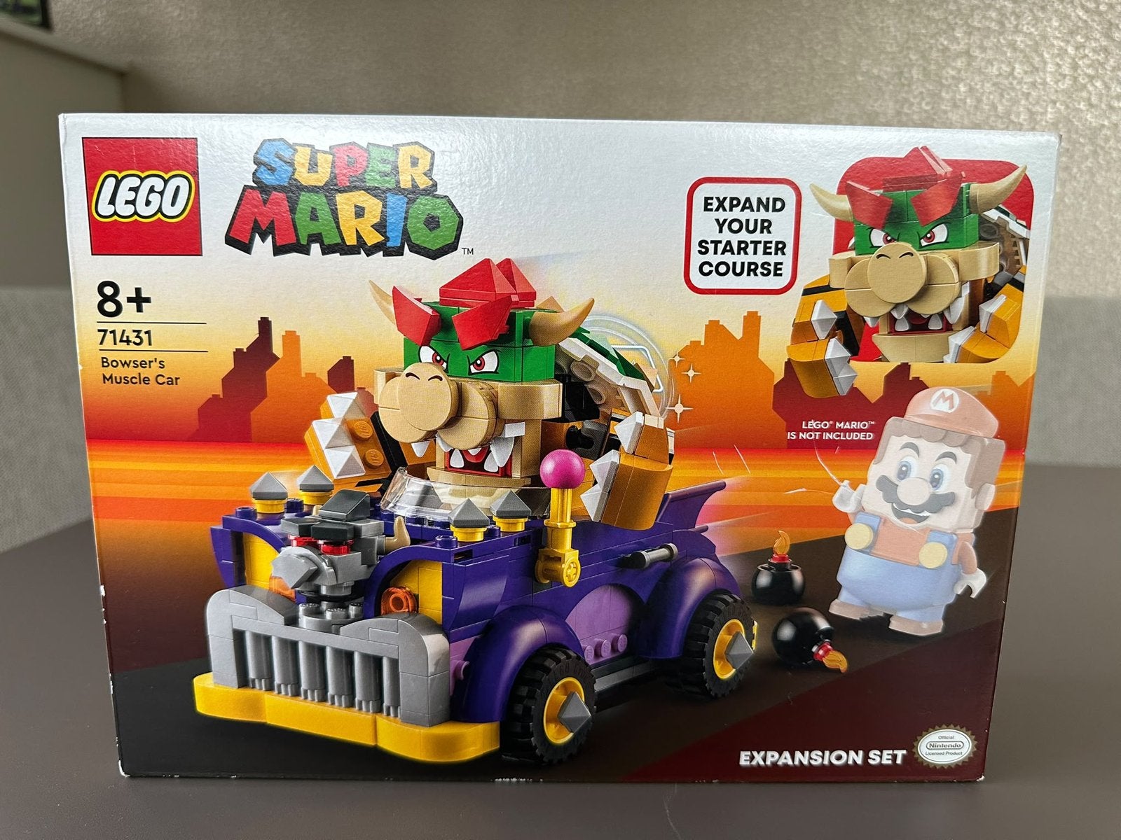 LEGO Super Mario 71431 Bowser's Muscle Car - Nieuw in doos, Ophalen, Overige thema's, Lego, Nieuw