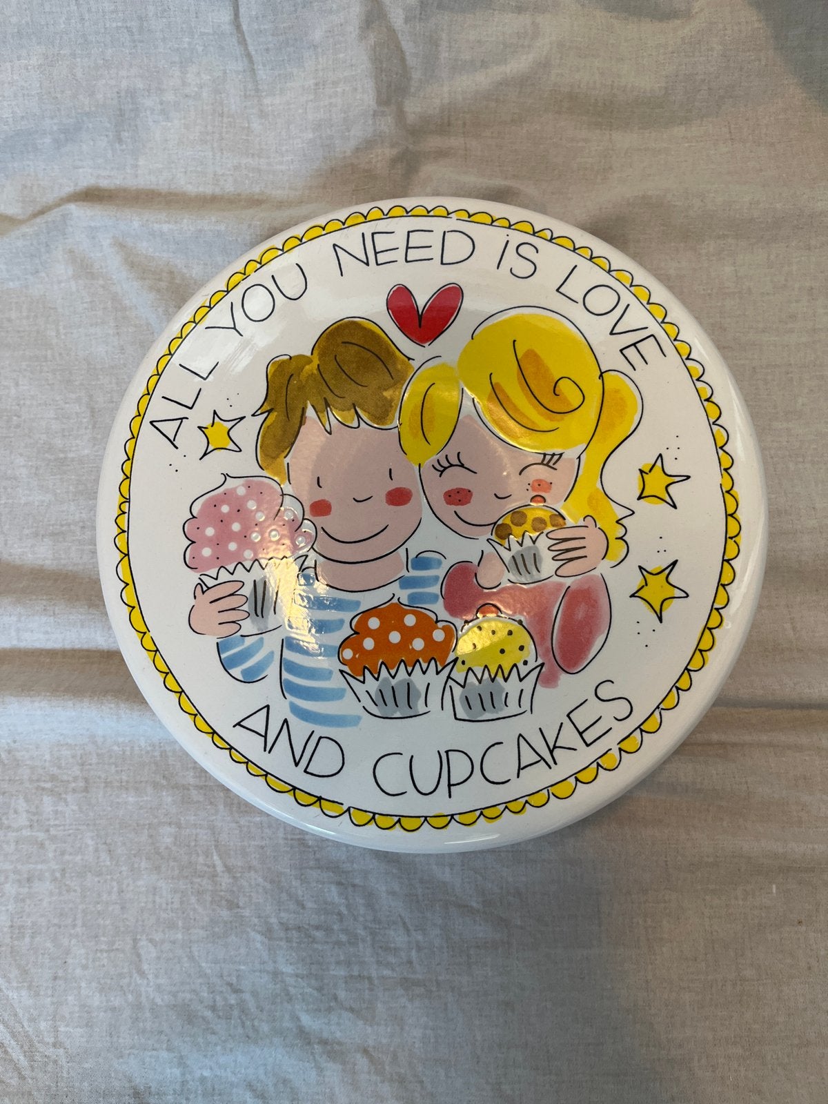 Blond Amsterdam etagère klein - All you need is love, Huis en Inrichting, Woonaccessoires | Etagères, Ophalen of Verzenden, Nieuw
