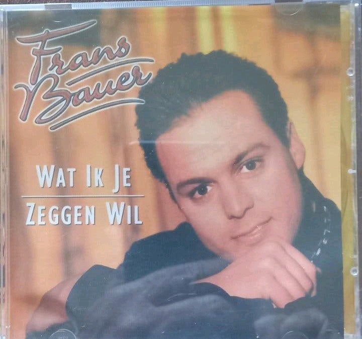 Frans Bauer - Wat Ik Je Zeggen Wil (CD), Gebruikt, Ophalen of Verzenden, Levenslied of Smartlap, Inclusief doosje