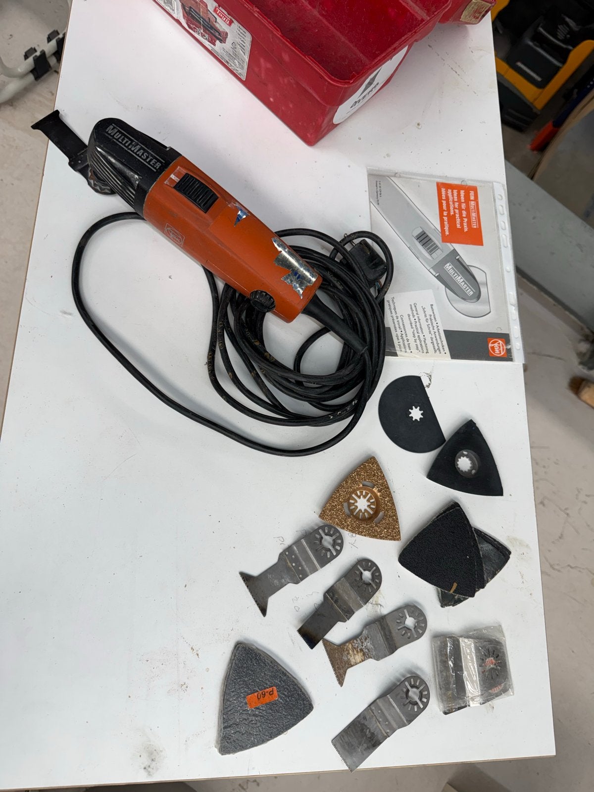 Fein Multimaster MSxe 180W met accessoires en koffer, Ophalen, Gebruikt
