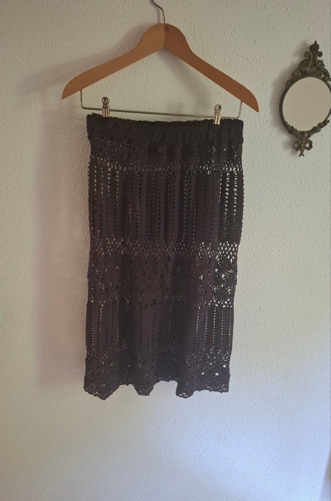 Hippie, Noa Noa paars kanten rok, elastische tailleband, Kleding | Dames, Rokken, Noa Noa, Paars, Ophalen of Verzenden, Gedragen