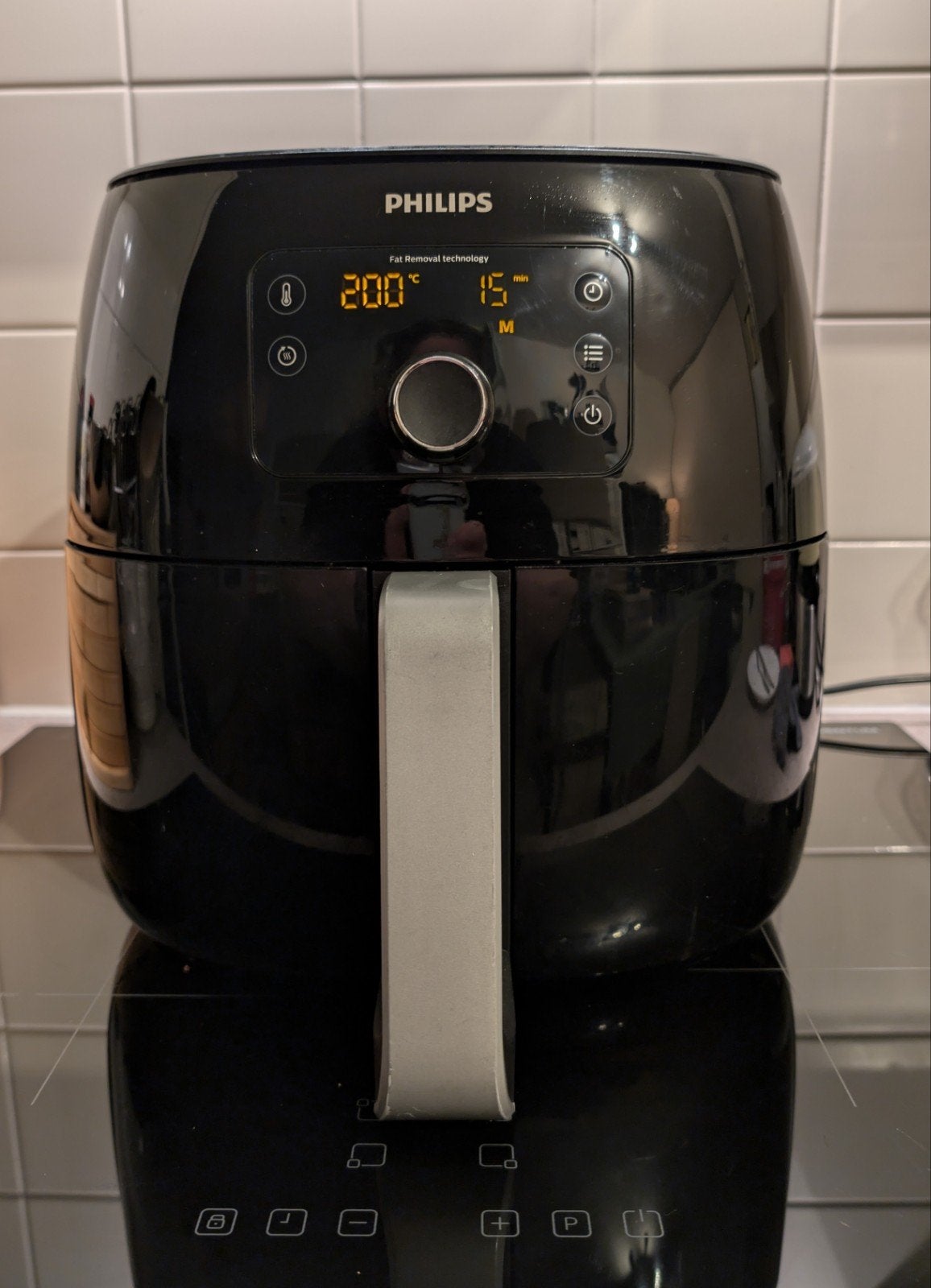 Philips Premium Series Airfryer XXL - HD9650/90, Ophalen of Verzenden, Gebruikt, Airfryer XXL, 1500 gram of meer