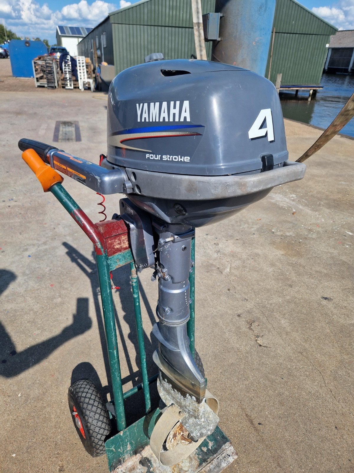 Yamaha 4 pk 4 takt, Watersport en Boten, Ophalen, Gebruikt, Minder dan 5 pk, Viertaktmotor
