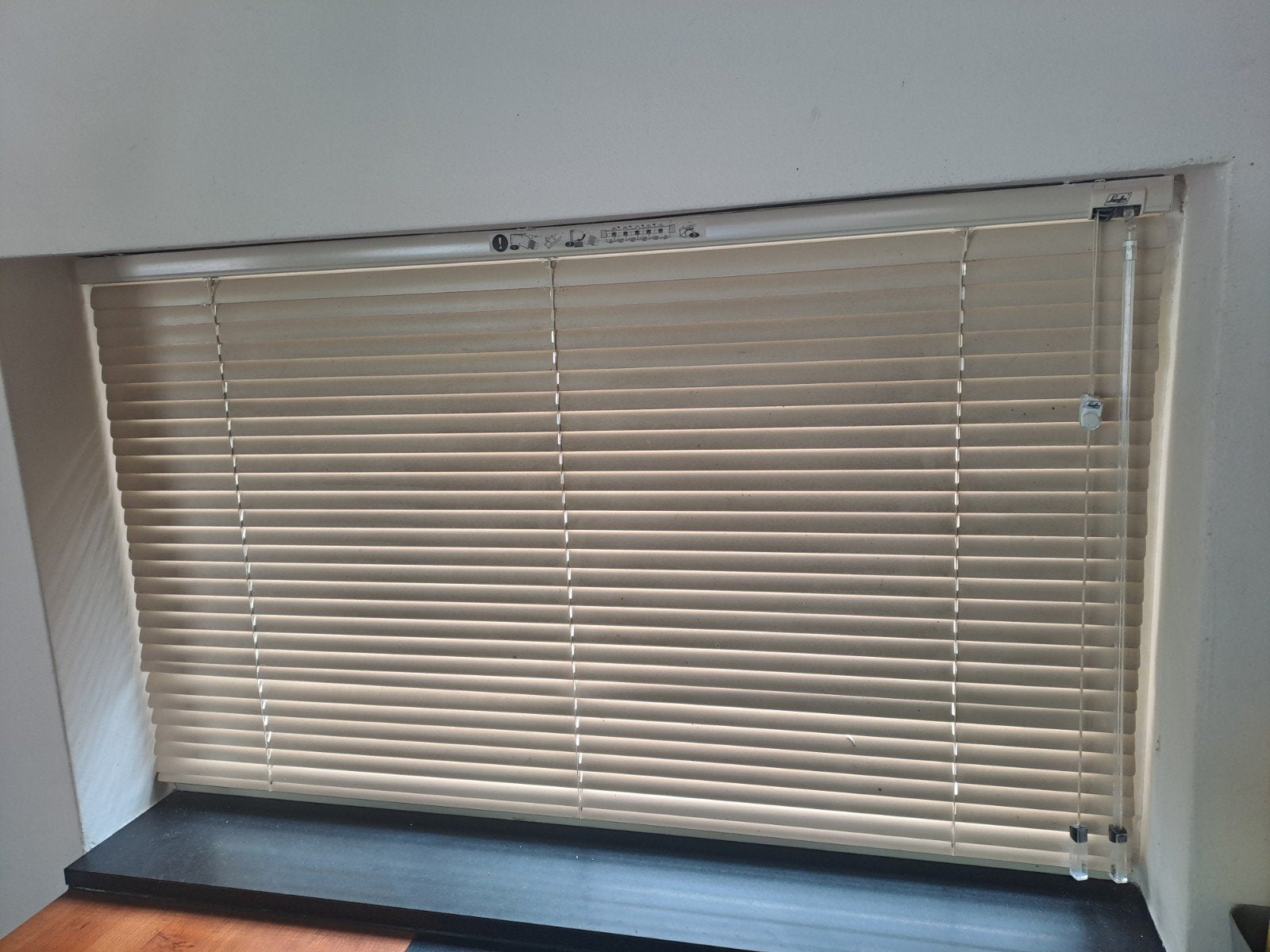 Luxaflex jaloezie 103x61 cm, 2 stuks, Luxaflex, Ophalen, Gebruikt, Jaloezie