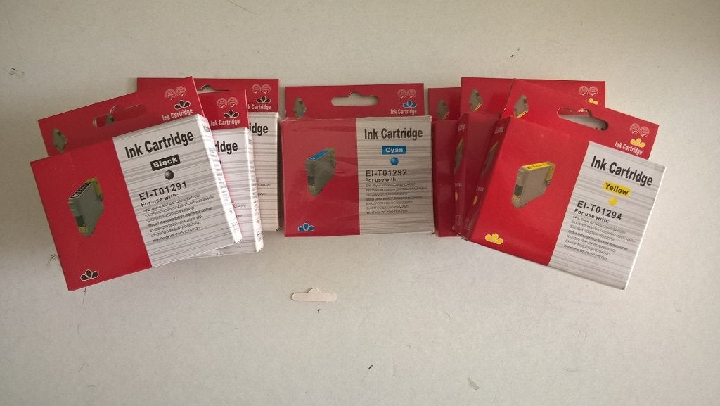 Epson - el-t01292 cartridge 7x, Computers en Software, Ophalen of Verzenden, Nieuw, Cartridge, Epson (compatibel)