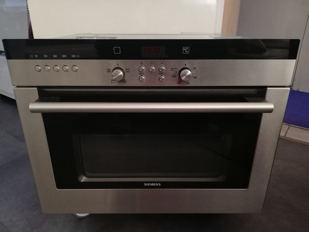Luxe Siemens inbouw oven combi magnetron model HB84K550N, Witgoed en Apparatuur, Ophalen, Gebruikt, Siemens, Oven met grill