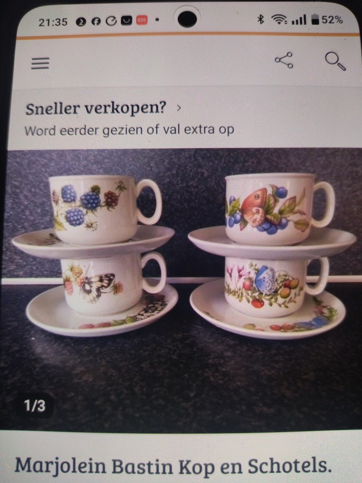 Marjolein Bastin Kop en Schotels, Ophalen of Verzenden, Zo goed als nieuw, Overige stijlen, Kop(pen) en/of Schotel(s)
