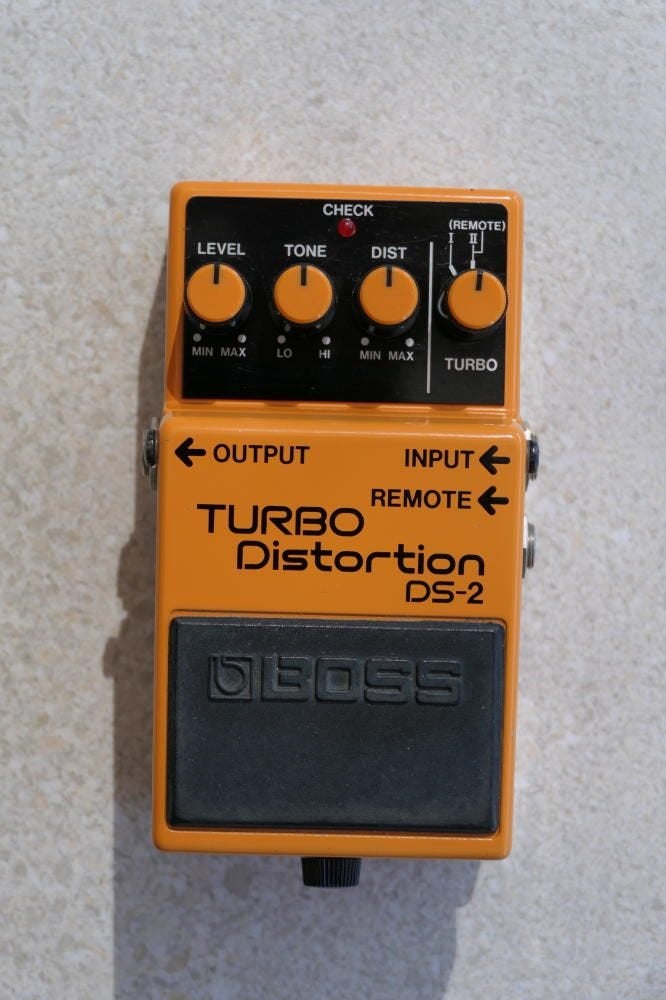 Boss DS-2 Turbo Distortion, origineel uit 1989, Ophalen of Verzenden, Zo goed als nieuw, Distortion, Overdrive of Fuzz