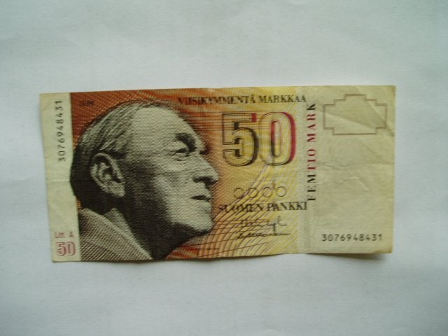 1763. Finland, 50 markkaa 1986 Alvar Aalto., Verzenden, Overige landen, Los biljet