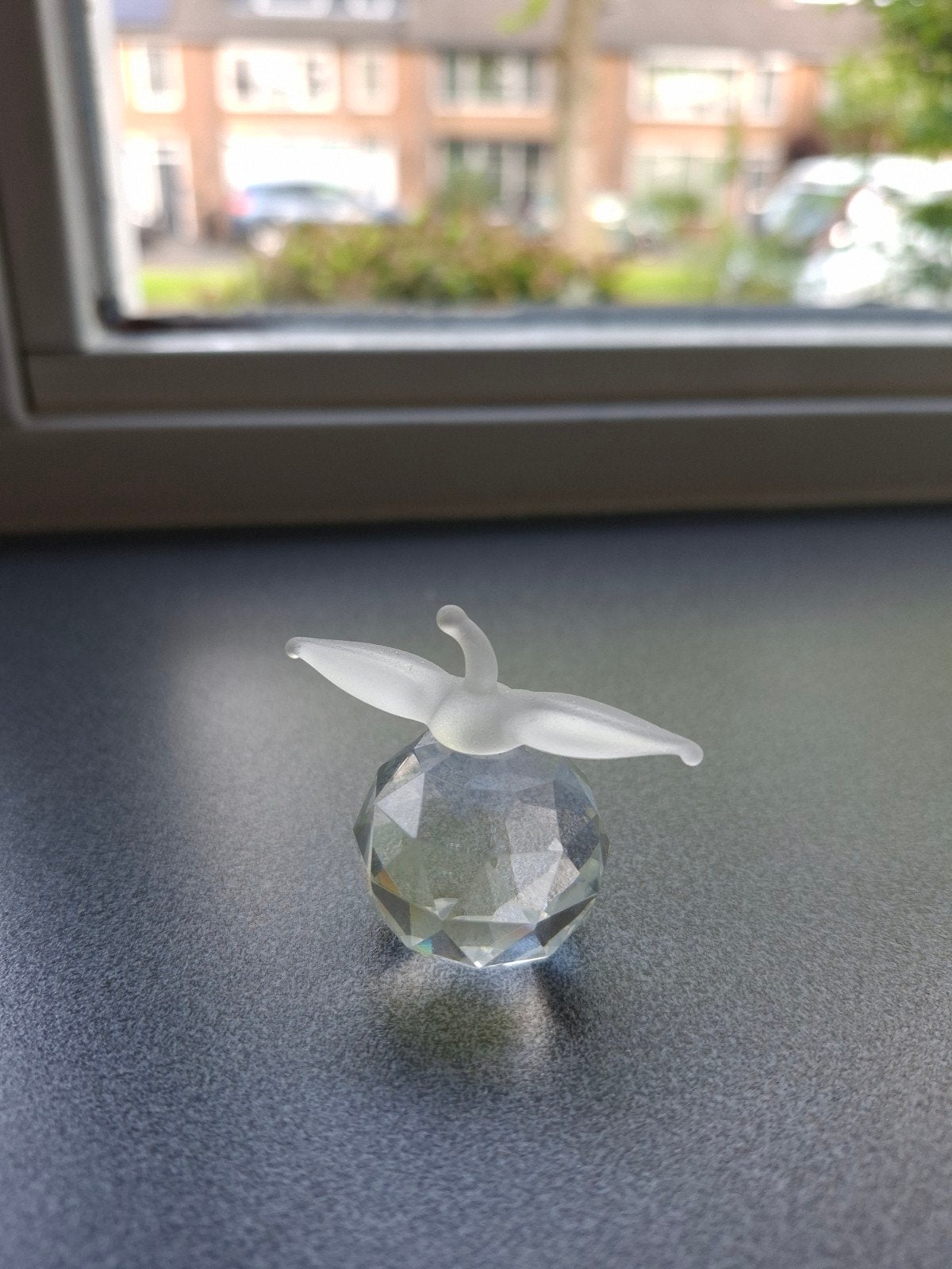 Kristallen vrucht (druif of appel)., Ophalen, Zo goed als nieuw, Figuurtje