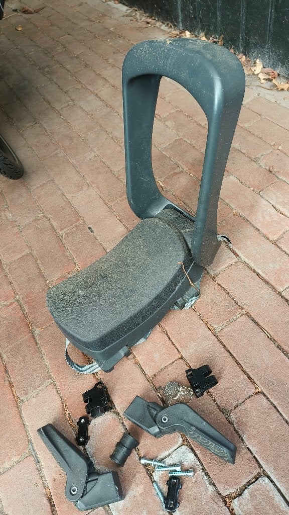 Urban iki junior achterzitje, Fietsen en Brommers, Achterzitje, Voetsteuntjes, 15 t/m 36 kg, Ophalen of Verzenden
