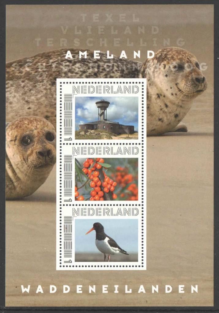 Postzegels Waddeneilanden: Ameland 1, Postzegels en Munten, Ophalen of Verzenden, Na 1940, Postfris