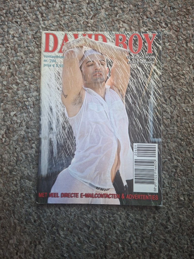 David Boy magazine nr.204 / erotiek, Verzenden, 1980 tot heden, Tijdschrift