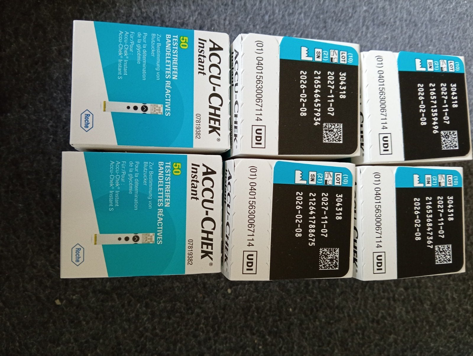 Accu-chek 6x nieuw, Ophalen of Verzenden, Nieuw