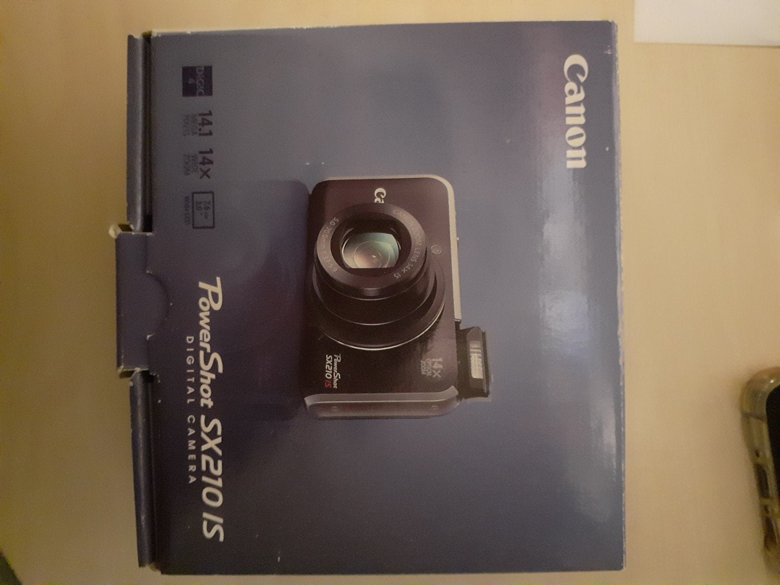 canon powershot camera SX210 IS, Ophalen, Zo goed als nieuw, Canon, 8 keer of meer