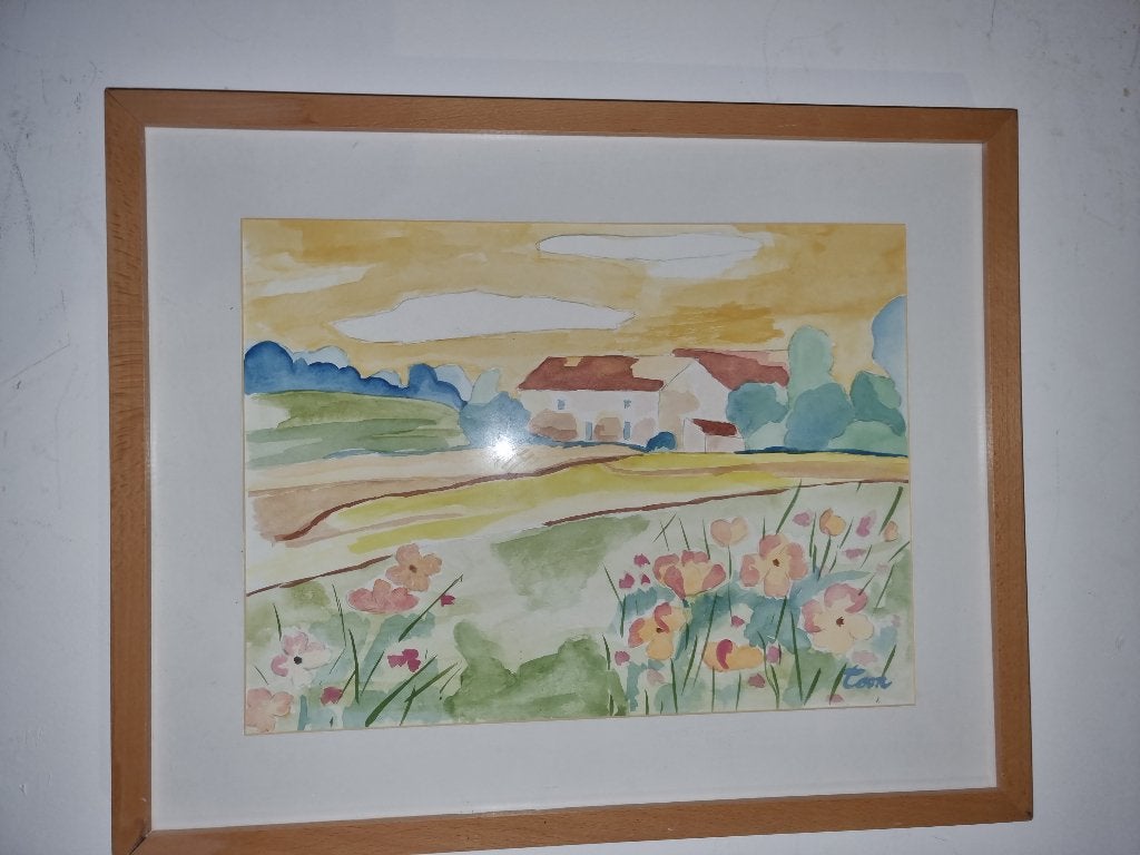 Toon Hermans Aquarel, Ophalen
