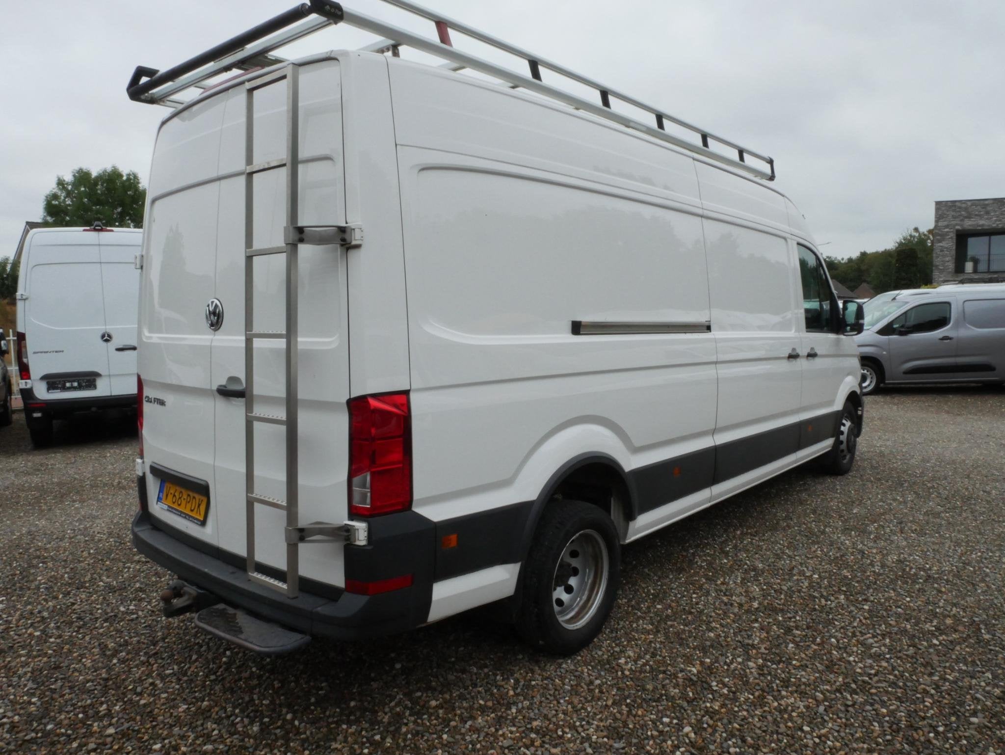Volkswagen Crafter 2.0TDI 177PK L4H2 AUTOM AC Imp 3-zits 3.5, Automaat, Gebruikt, 4 cilinders, Volkswagen