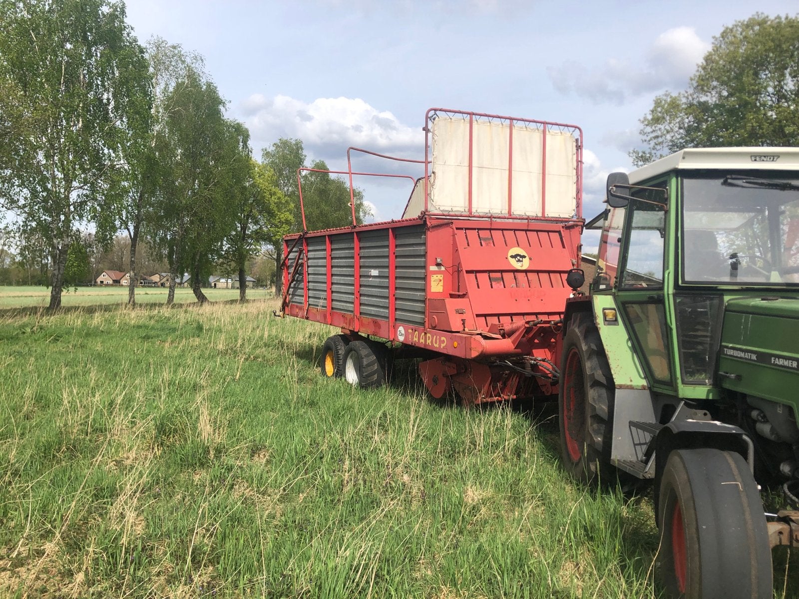 Taarup Opraapwagen - Efficiënt en Betrouwbaar, Ophalen of Verzenden, Veehouderij, Oogstmachine