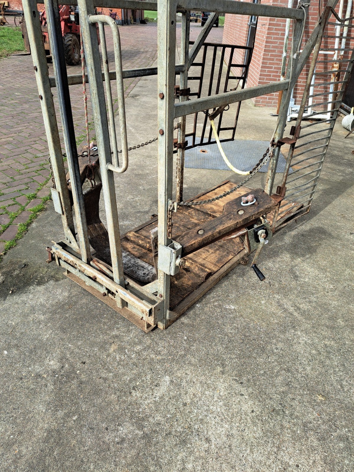 Robuuste klauwbekapbox voor vee, Dieren en Toebehoren, Ophalen of Verzenden