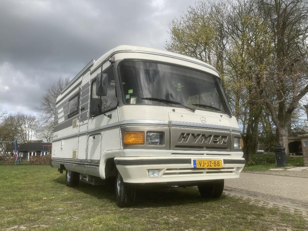 hymer camper s560, Caravans en Kamperen, Campers, Integraal, Geïsoleerd glas, Reservewiel, Ringverwarming