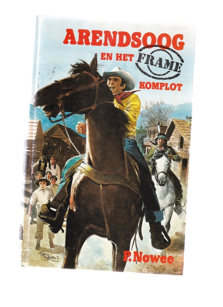 P Nowee; Arendsoog  nr 55  en het frame komplot, Ophalen of Verzenden, Zo goed als nieuw