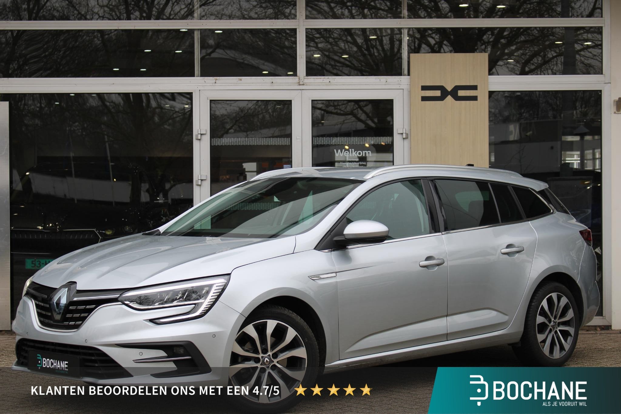 Renault Mégane Estate 1.3 TCe 140 Techno | Trekhaak | Dodeh, Stof, Gebruikt, 4 cilinders, Met garantie (alle)