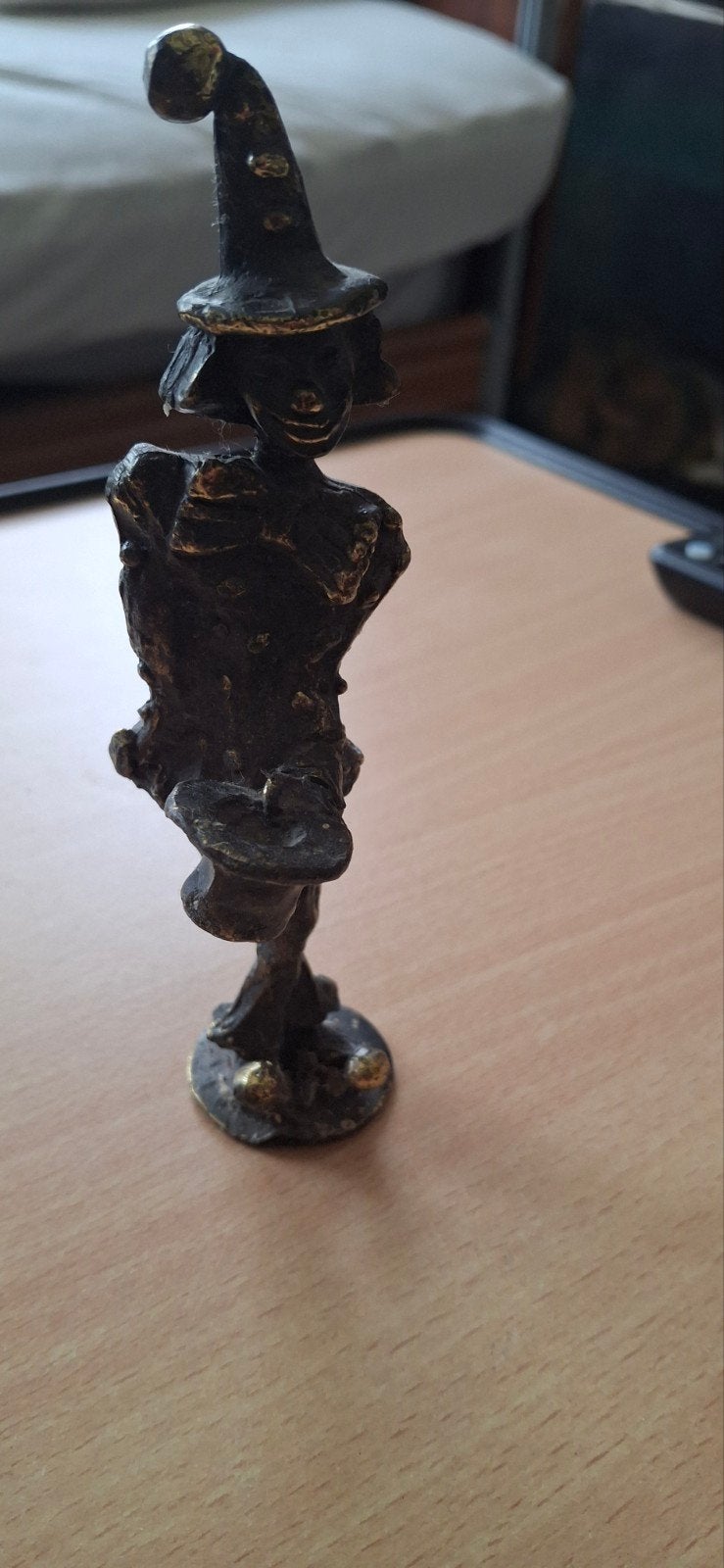 Harleqiun corry ammerlaan brons, Antiek en Kunst, Ophalen