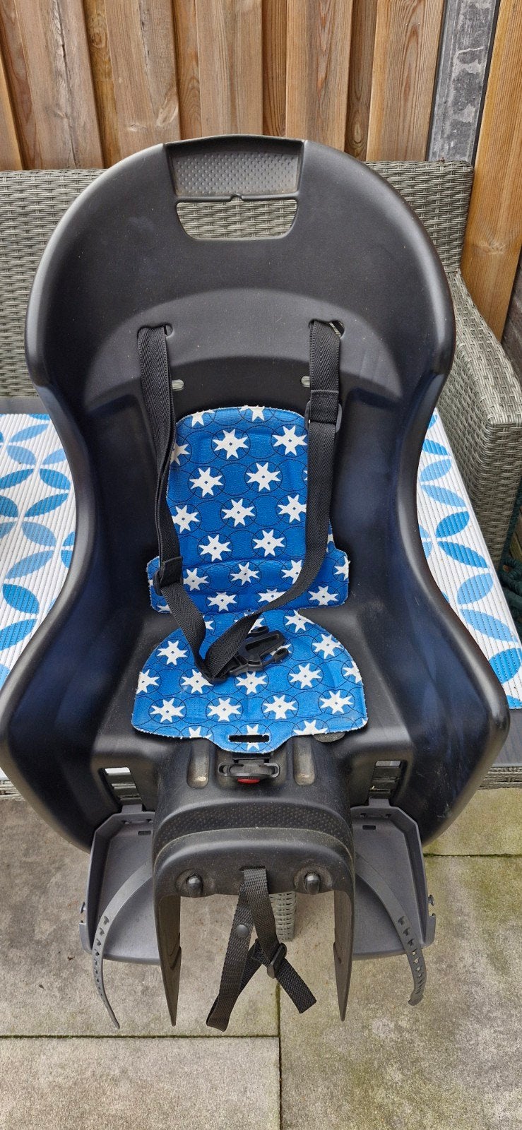 Polisport Boodie Kinderzitje - Achterzitje, Fietsen en Brommers, Ophalen, Achterzitje, Gebruikt, 0 t/m 18 kg