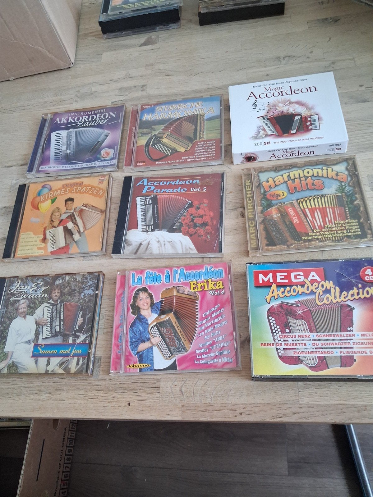 Grote collectie Schlager, Volksmusik en Accordeon CD's, Gebruikt, Schlager, Ophalen of Verzenden, Inclusief doosje