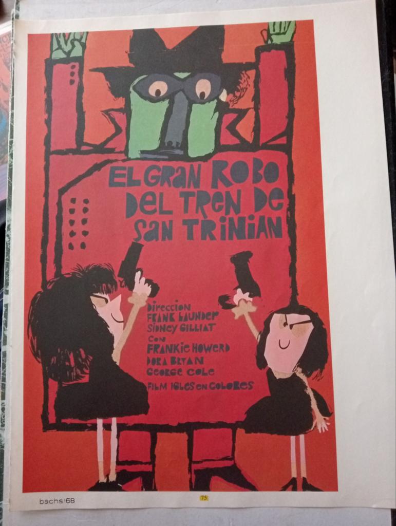 Film affiche Cuba 1970, Ophalen of Verzenden, Gebruikt, A1 t/m A3, Film en Tv
