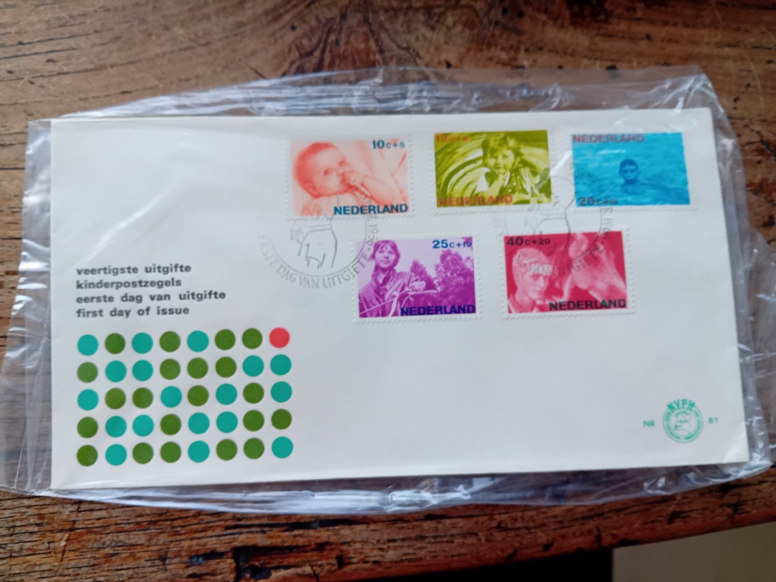 fdc nvph 81 Eerste Dag van Uitgifte 1981, Postzegels en Munten, Postzegels | Nederland, Ophalen of Verzenden