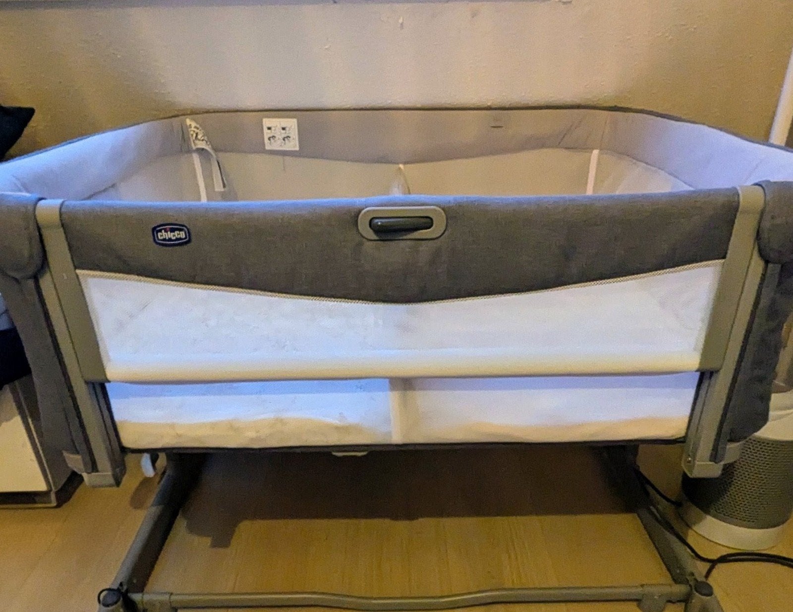 Chicco Next2Me Twins co-sleeper wieg, Ophalen, Zo goed als nieuw, Wieg