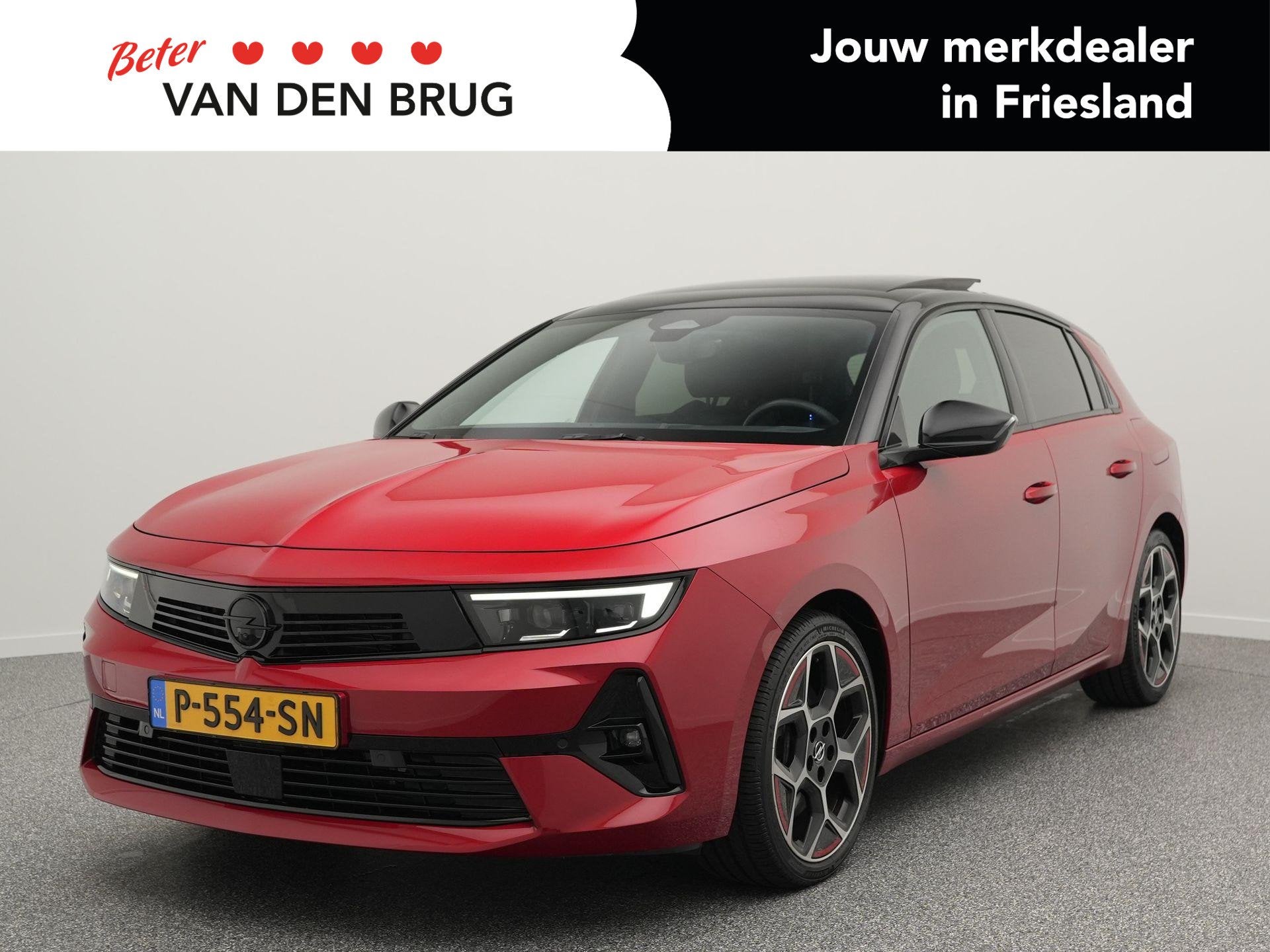 Opel Astra GS-line 1.6 Hybrid 180 PK | LED | Panoramadak | S, Stof, Gebruikt, 4 cilinders, 181 pk