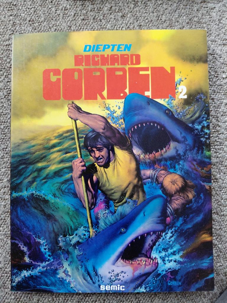 Diepten - Richard Corben sc., Boeken, Stripboeken, Eén stripboek, Ophalen of Verzenden